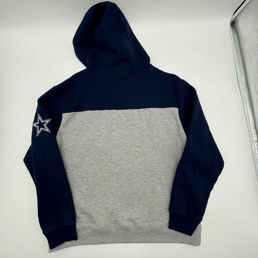 Darius Rucker Dallas Cowboys Hoodie Sweatshirt Football NFL Navy Blue Gray - Picture 4 of 7